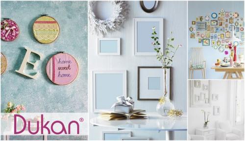 Декор интерьера: как развесить картины, постеры, панно.

