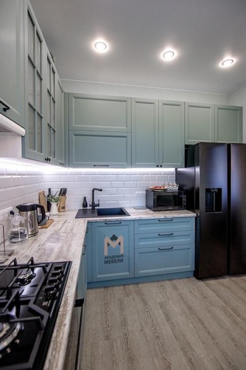 Размер этой угловой кухни - 2960*2890. 03 Размер этой угловой кухни - 2960*2890. 03