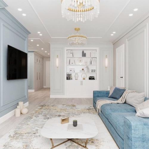 Приятный дизайн двухкомнатной квартиры. 03