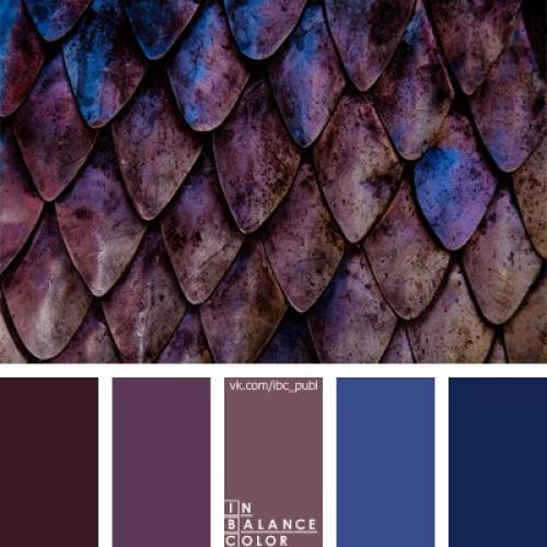 Цветовая палитра номер 676.