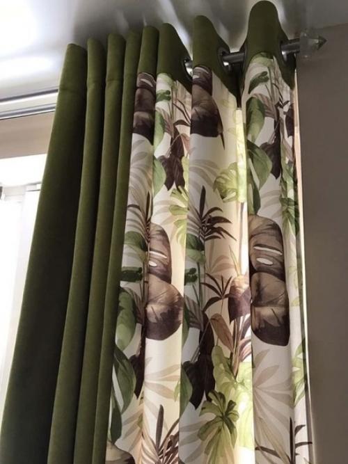 Сшивные шторы - шторы, сшитые из нескольких кусочков разной ткани. 05