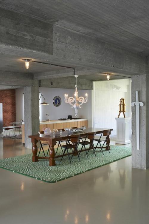 Квартира для пары дизайнеров в Бельгии. 04