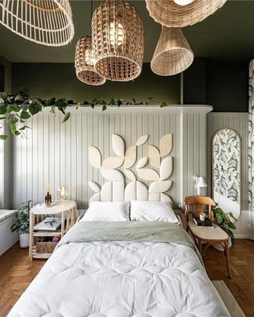 Спальня с подъемной кроватью, для того, чтобы сделать полноценное рабочее место. 07