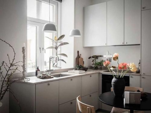 Квартира - студия 28 М 2 в Швеции (скандинавский стиль). 06