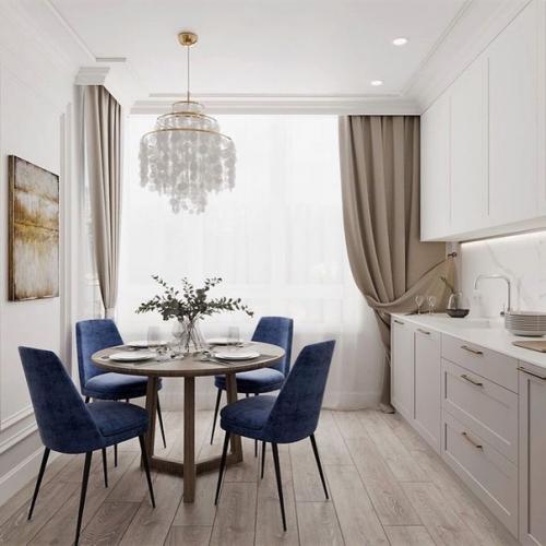 Приятный дизайн двухкомнатной квартиры. 05