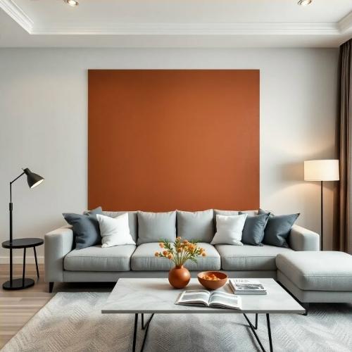 Современные гостиные с акцентной стеной. 03