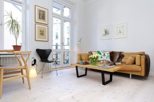 Интерьерное решение квартиры в 39 кв. 01