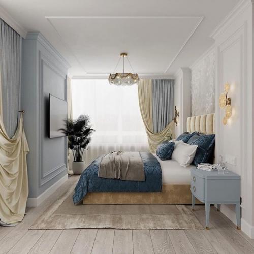 Приятный дизайн двухкомнатной квартиры. 09