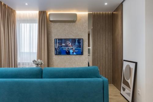 Интерьер однокомнатной квартиры 40 кв. 03