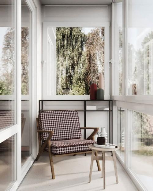 Однокомнатная квартира с элементами стиля джапанди. 09