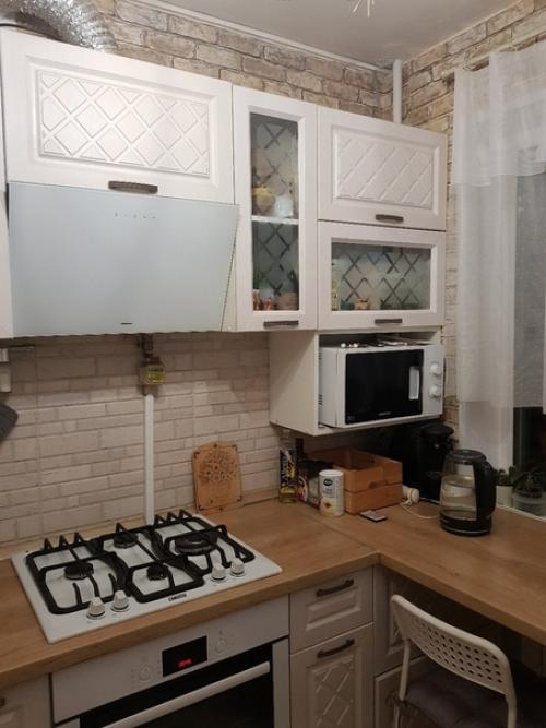 Ремонт кухни 6 м 2 в хрущевке без перепланировки. 03