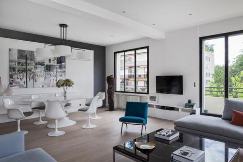 Квартира молодой пары в Париже! 01