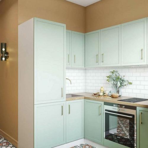 Три варианта оформления маленькой кухни. 06