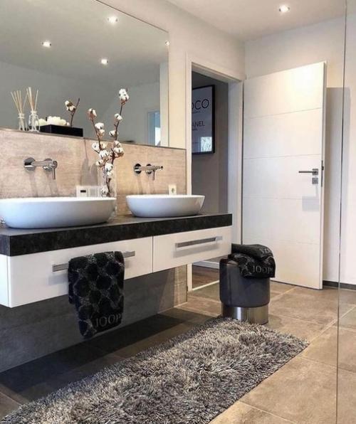 Идея дизайна интерьера очень стильной и просторной квартиры для вас. 01