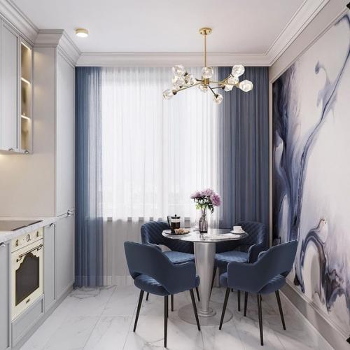 А какой стиль оформления кухни понравился вам: 1 или 2. 05