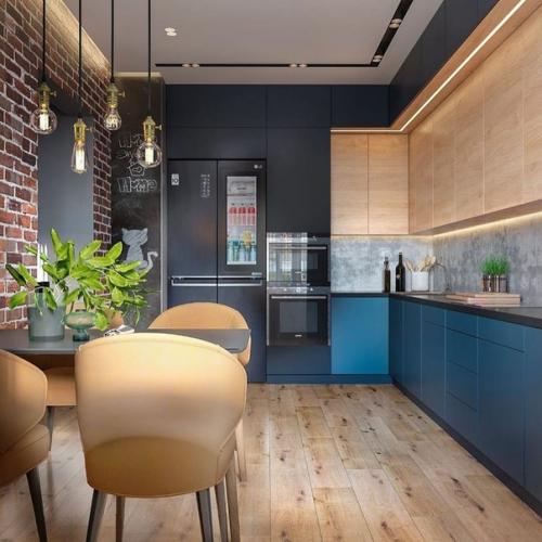 А какой стиль оформления кухни понравился вам: 1 или 2. 04