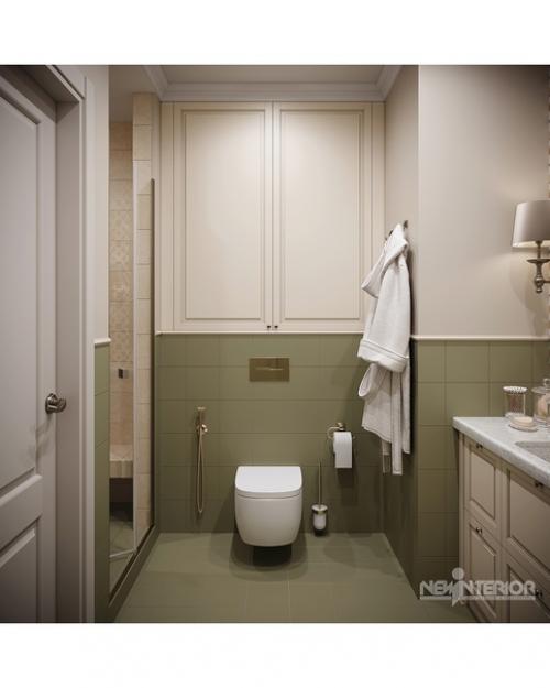 Перед вами интерьер ванной комнаты в квартире, расположенной в ЖК граф орлов. 04