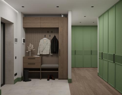 Антонова Юлия. Название проекта: дизайн - проект квартиры на ул. рабочая. 06