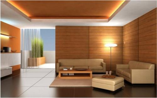 Бамбуковые обои в интерьере спальни.