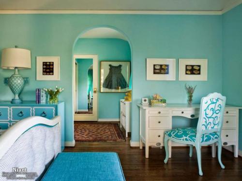 Цвет Тиффани в интерьере: стильный оттенок бирюзы в вашем доме. 02