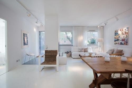 Квартира в Стокгольме с декором из поддонов!