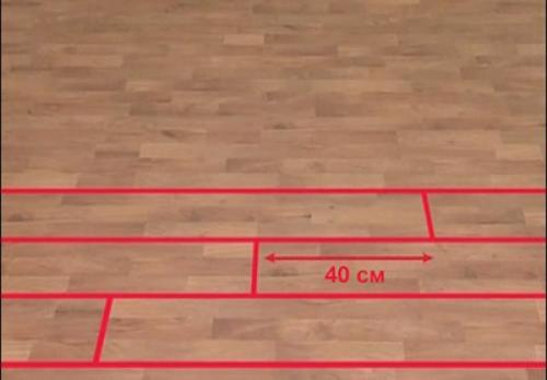 Ламинат и подложка для теплого водяного пола. 02