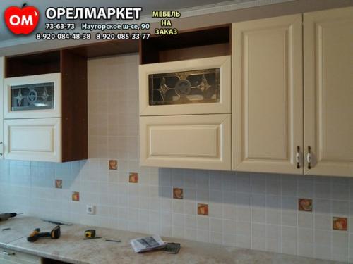 Кухня нашего производства в квартиру по улице 1-й курской. 07