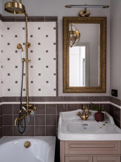 Москва.  Для своей мамы дизайнер Анна Кларк в небольшой квартире (37 кв. 08