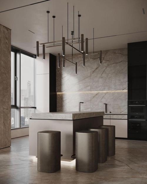 Для этой квартиры мы сделали несколько вариантов дизайна. 03