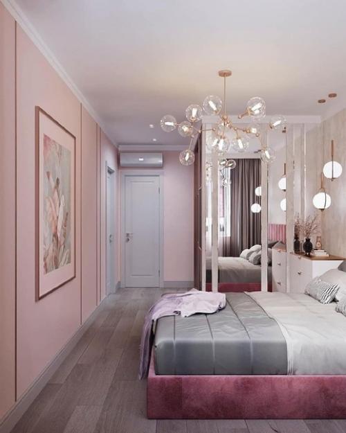 А какой вариант оформления спальни вам понравился больше: 1 или 2. 03