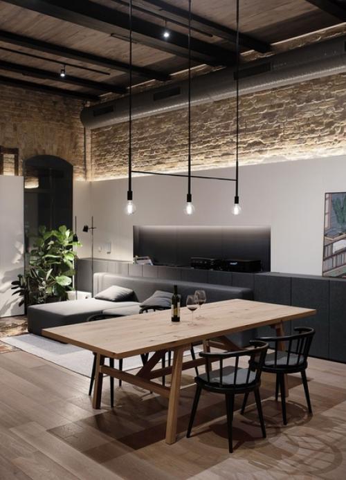 Красивая двухуровневая квартира для одинокого профессионала в Киеве ч. 3. 03