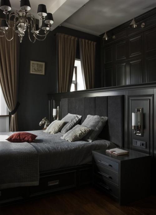 Этот интерьер родился из воспоминаний о чугунных лестницах нью-йоркского сохо и темных фасадах зданий в районе центрального парка. 04