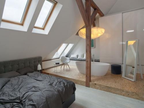 170 кв.  м. чистого дизайна и оригинальности с открытым пространством, деревянными балками и кирпичными стенами. 07