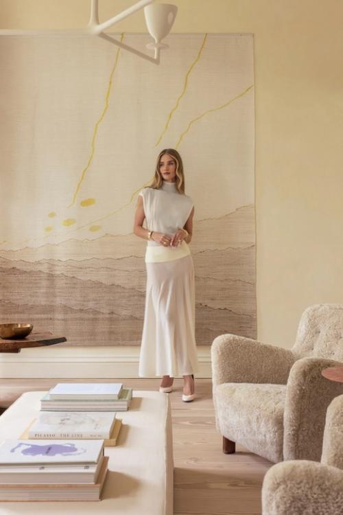 Рози хантингтон - уайтли показала интерьер своего таунхауса в Лондоне. 02