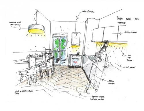 Квартира площадью 95 квадратных метров в Милане. 08