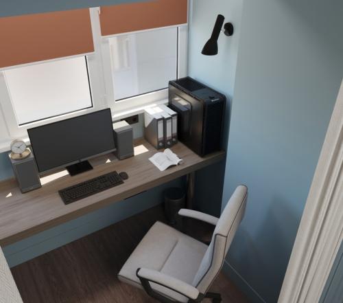 Антонова Юлия. Название проекта: дизайн - проект квартиры на ул. рабочая. 02