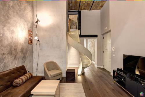 Двухуровневая квартира в Риме ч. 1. 01