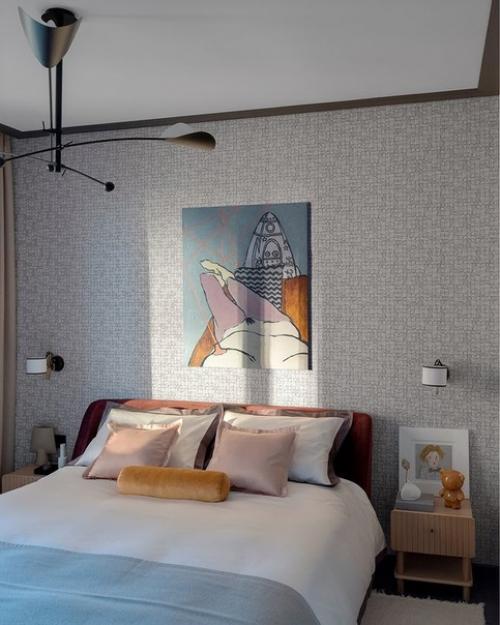 Реализованный интерьер маленькой квартиры, площадью 43 кв. 05