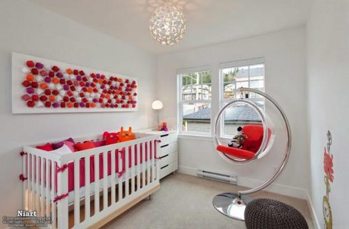 Качели в интерьере квартиры. 07