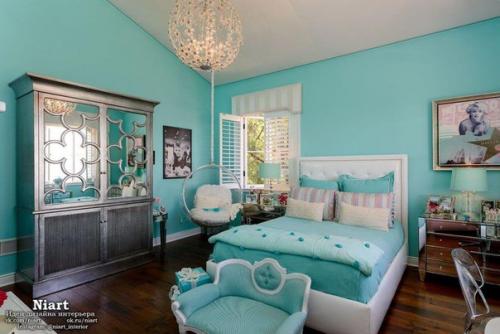 Цвет Тиффани в интерьере: стильный оттенок бирюзы в вашем доме. 08