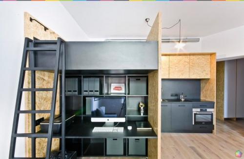 Квартира и студия площадью 37 квадратов в Польше ч. 1. 06