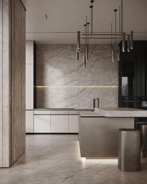 Для этой квартиры мы сделали несколько вариантов дизайна. 01