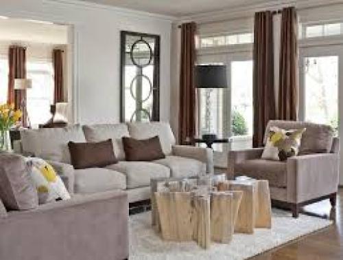 Гостиная в европейском стиле. 01