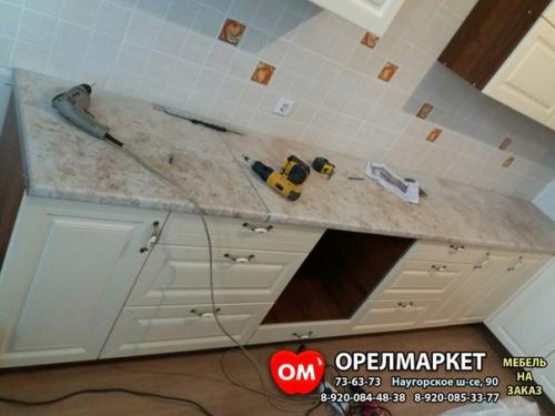 Кухня нашего производства в квартиру по улице 1-й курской. 09