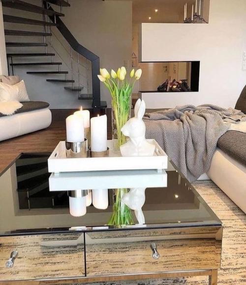 Идея дизайна интерьера очень стильной и просторной квартиры для вас. 03