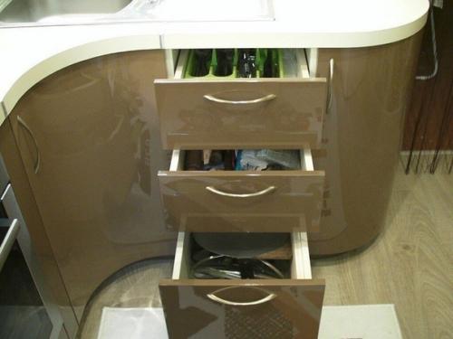 Отличный вариант для кухни в хрущёвке 2, 5 х 2, 5! 02