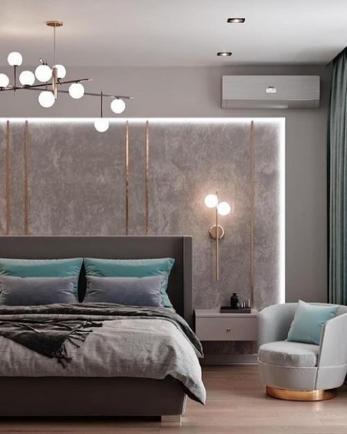 А какой вариант оформления спальни вам понравился больше: 1 или 2. 07