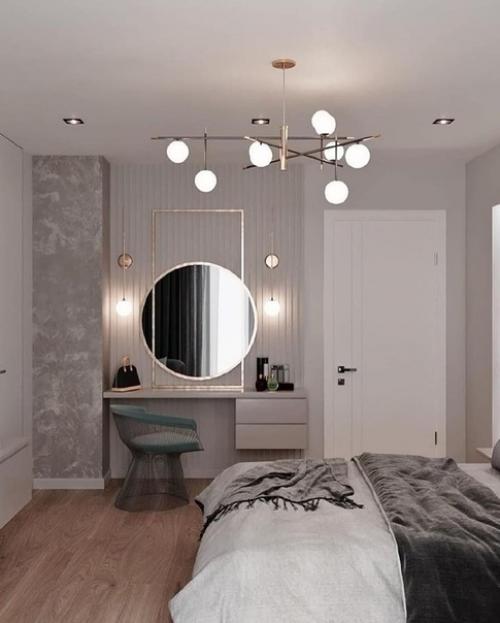 А какой вариант оформления спальни вам понравился больше: 1 или 2. 08