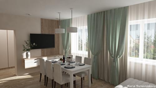 Заказчик: И еще мне Очень Нравится Цвет Тиффани (озорно улыбается). 01