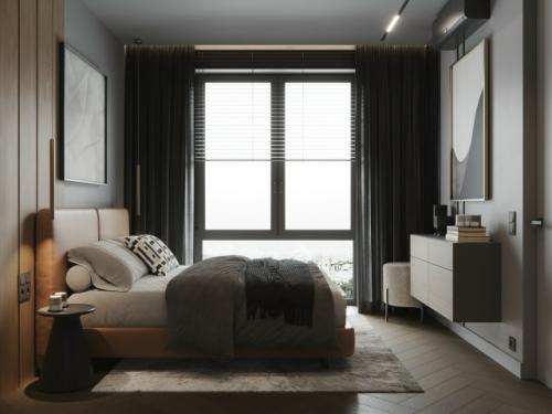 Проект однокомнатной квартиры 41 м 2 в ЖК павелецкая сити в Москве. 07